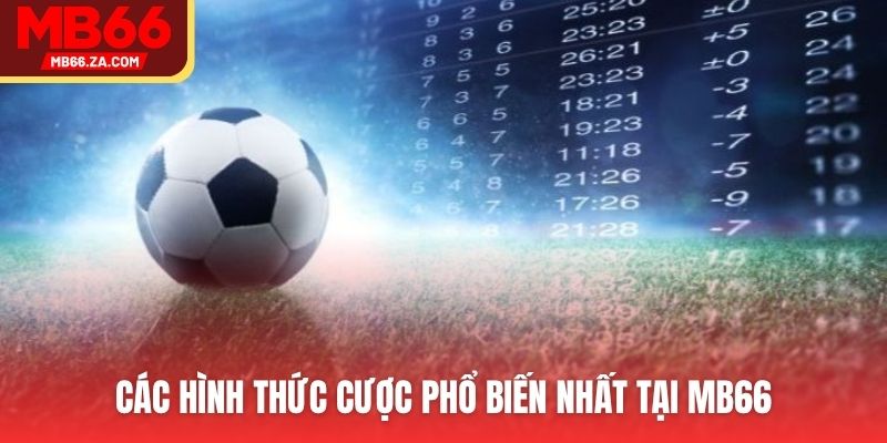 Kèo Tỷ Số - Tham Gia Cá Cược Bóng Đá Tại Nền Tảng MB66 4 Các hình thức cược phổ biến nhất tại MB66